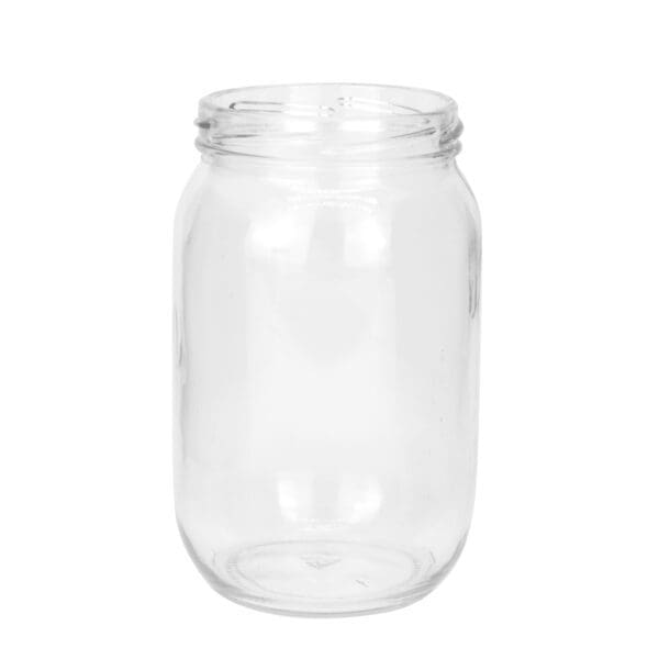 Gjr750 Glass Jar Round Twist 750Ml Clear