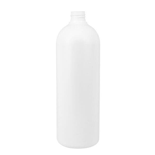 Pbr1000Bw Boston Hdpe Bottle White 1L 28410