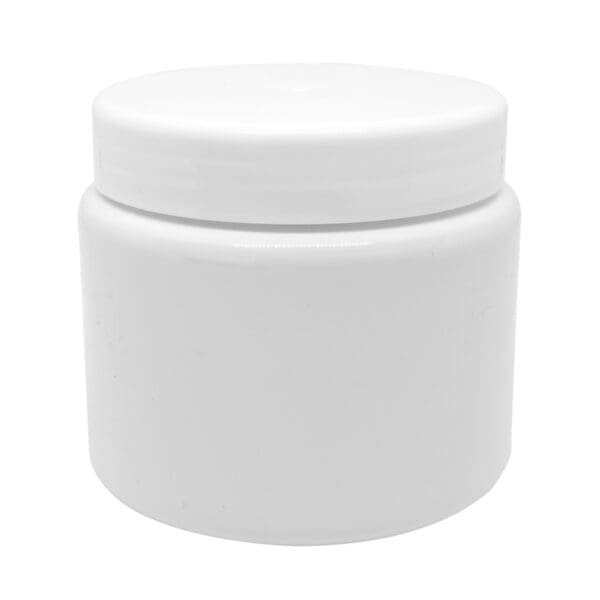 18237600100 600Gm Cosmetic Pot White